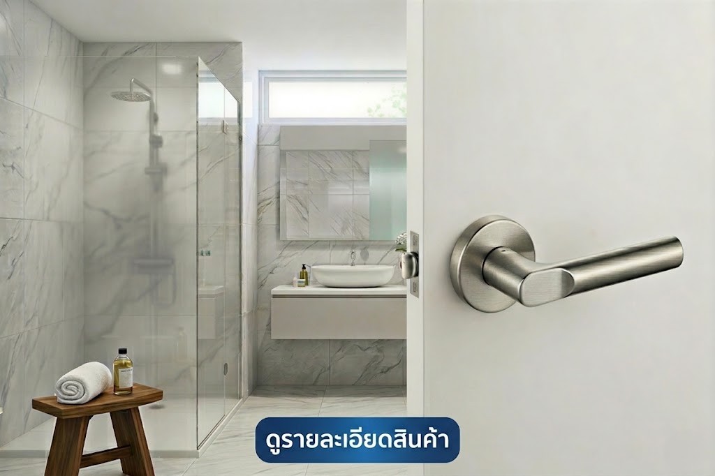 มือจับก้านโยก ห้องน้ำ